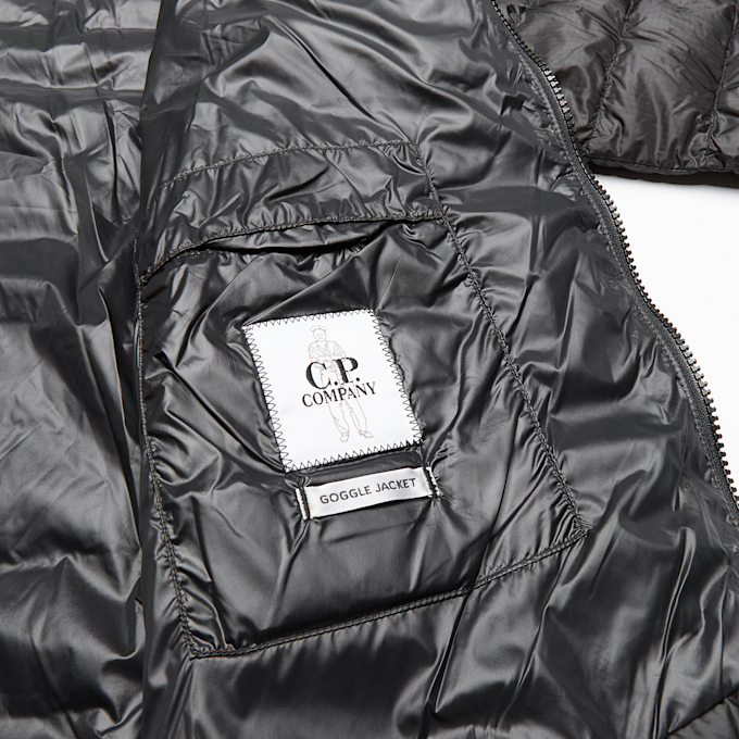 C. P. Company D.D. Shell Goggle Chest Pocket Jacket black 106813 5