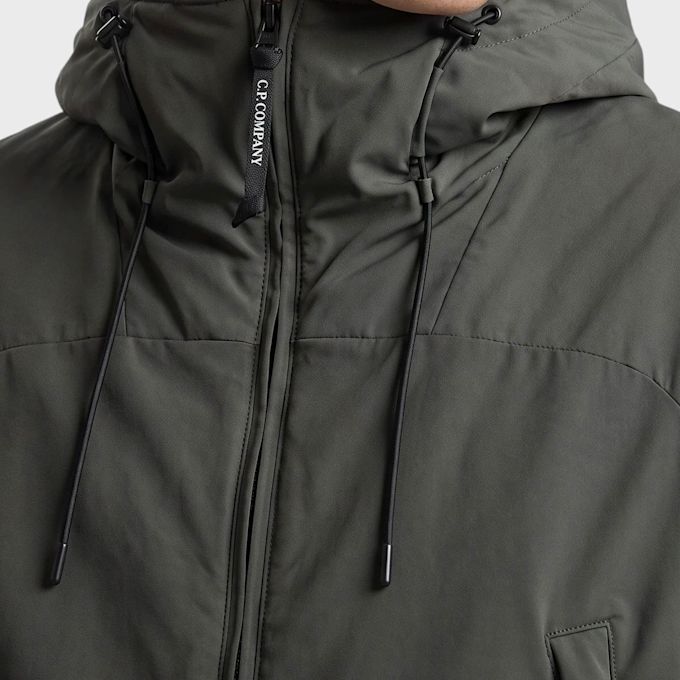 C. P. Company Pro-Tek Primaloft Silver Hooded Jacket Schwarz 106822 3