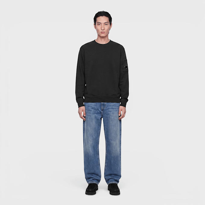 C. P. Company 30/2 Mercerized Jersey Twisted Longsleeve black 106839 2