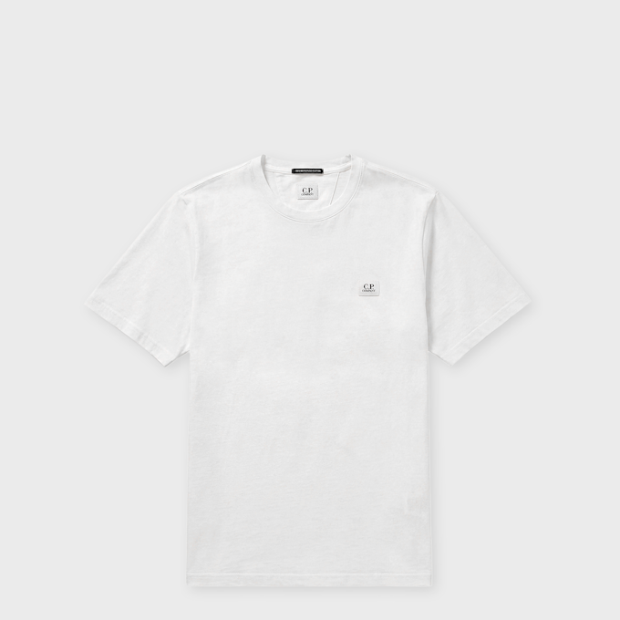 C. P. Company T-Shirt SS Mercerized Light Jersey wit 106837 1