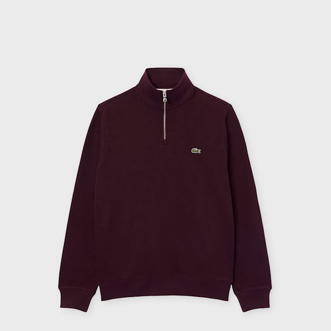 Lacoste Halfzip Sweatshirt Red 106859 1