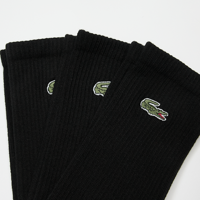 Lacoste Crew Socken schwarz 106867 3