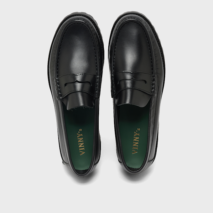 VINNY's Lee Lake Loafer zwart 107020 4