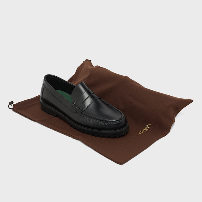 VINNY's Lee Lake Loafer zwart 107020 7