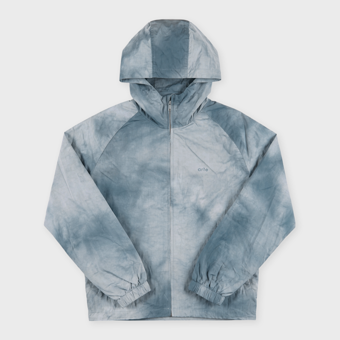 Arte Antwerp Faded Rain Jacket Blau 107101 1