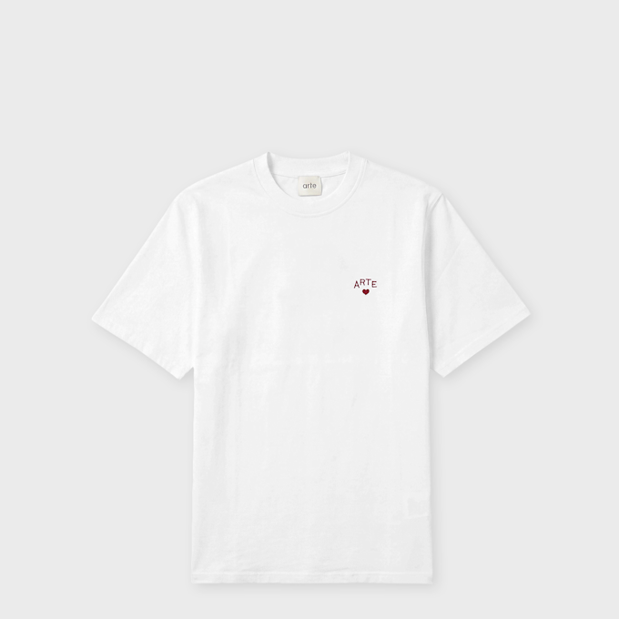 Arte Antwerp Arte Heart T-Shirt weiß 107099 1