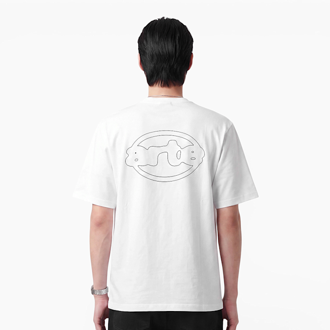 Arte Antwerp Outlined Logo T-Shirt white 107107 3
