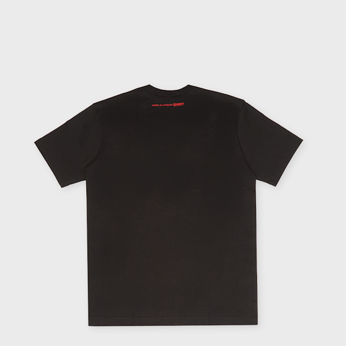 Comme des Garcons Shirt T-Shirt aus Baumwolle Schwarz 107621 1