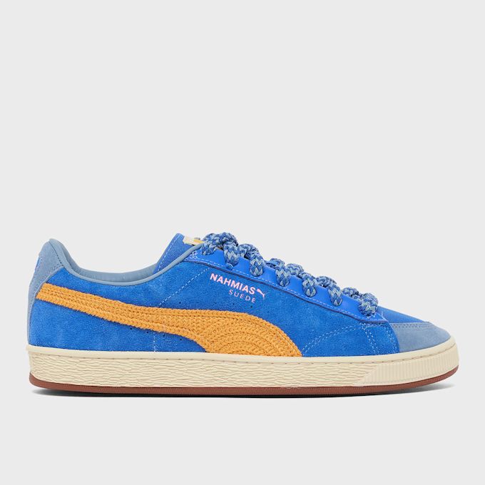 PUMA x Nahmias Suede Crochet SB blue 107903 2