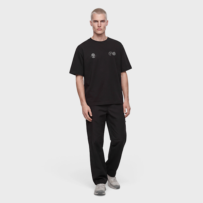 PURPLE MOUNTAIN OBSERVATORY Globe SS Tee black 126152 2