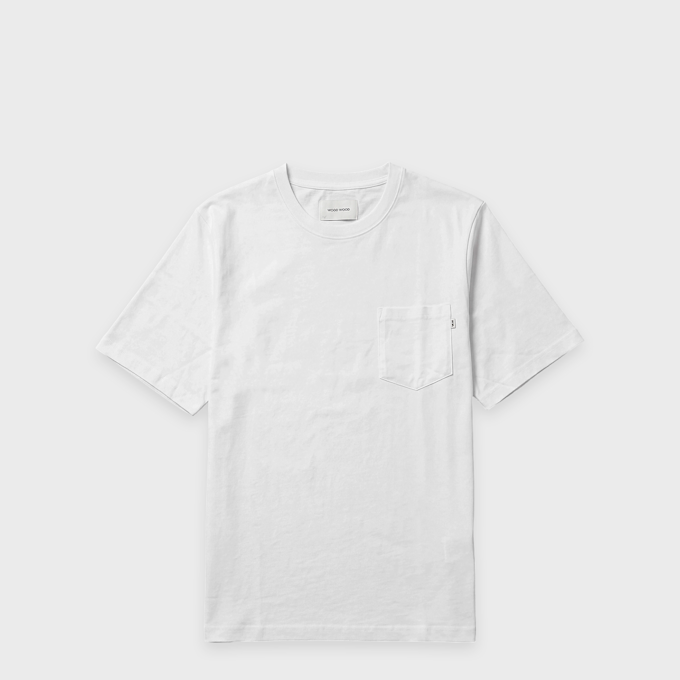 Wood Wood Bobby Pocket Tee bright white Undefined Color 125981 1