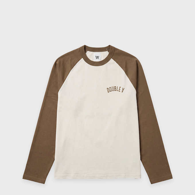 Wood Wood Diego LS Tee beige 125998 1