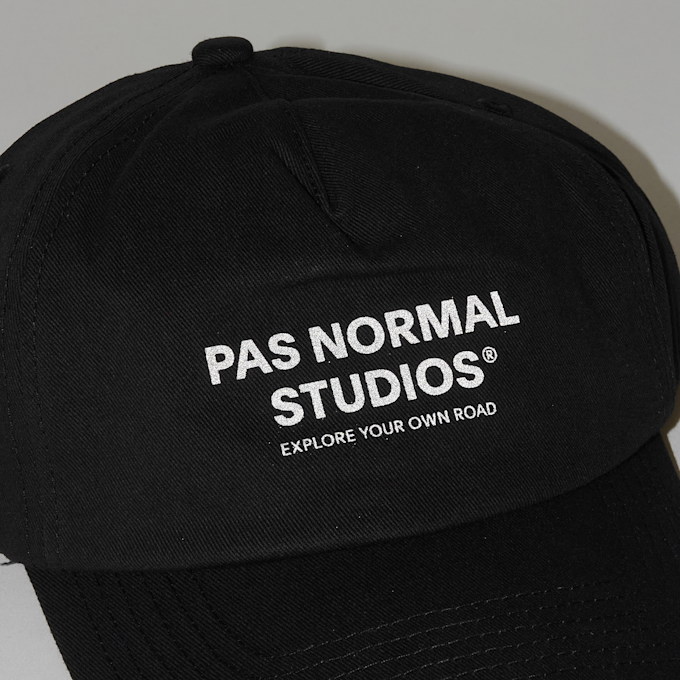 Pas Normal Studios Off-Race Cotton Cap Schwarz 139188 5