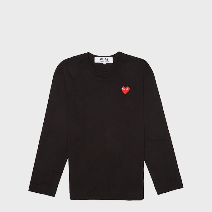 Comme des Garcons Play Longsleeve schwarz 51232 1