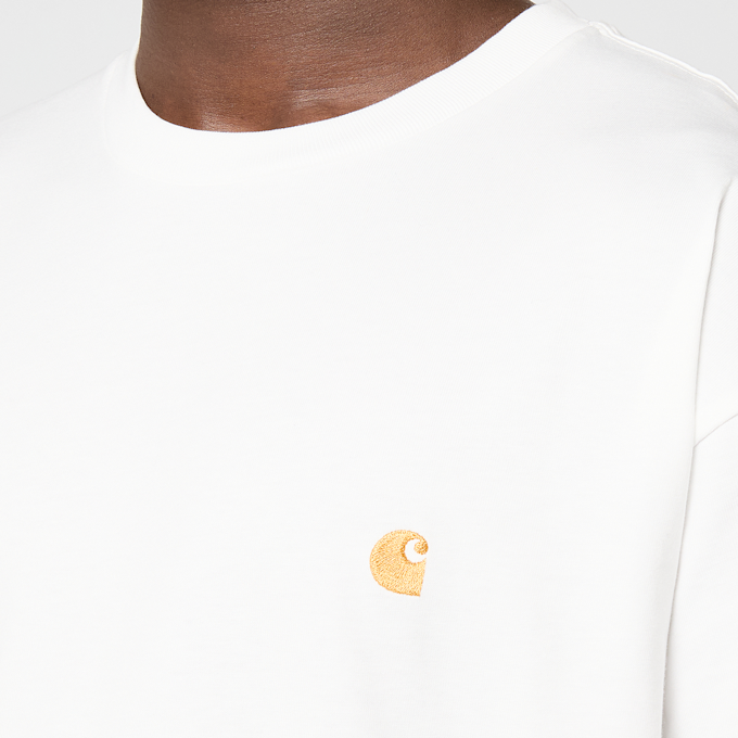 Carhartt WIP Chase T-Shirt weiß 52617 3