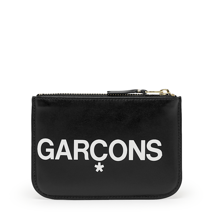Comme des Garcons Wallet Huge Logo schwarz 53184 2