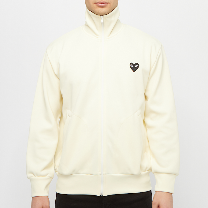Comme des Garcons Play Play Sweatshirt Big Heart beige 58458 2