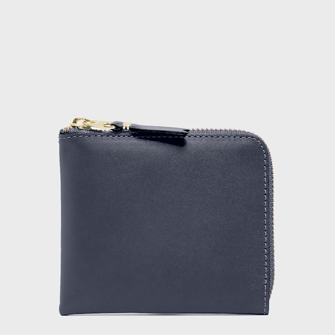 Comme des Garcons Wallet Classic Leather Line blau 58461 1
