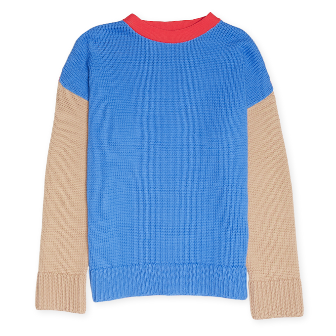 Opening Ceremony Combo Warped Logo Sweater blau 59781 1