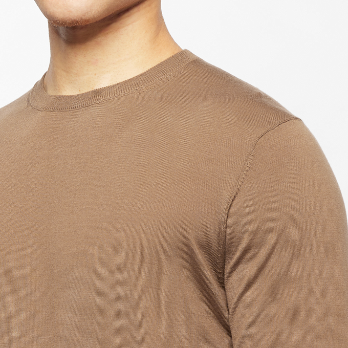 Aspesi Mod. M249 Crewneck Pullover bruin 60752 5