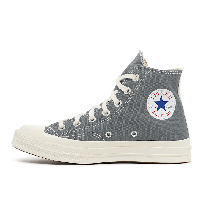 Comme des Garcons Play Black Heart Chuck Taylor All Star '70 High grijs 60921 3