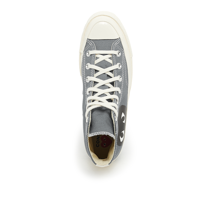 Comme des Garcons Play Black Heart Chuck Taylor All Star '70 High grijs 60921 4