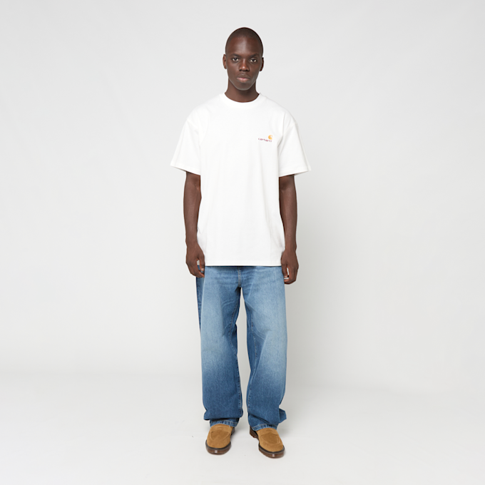 Carhartt WIP S/S American Script T-Shirt weiß 65615 2