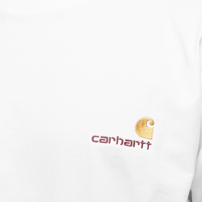 Carhartt WIP S/S American Script T-Shirt weiß 65615 5