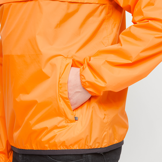 Comme des Garcons Play K-Way Jacket Half Zip orange 71595 6
