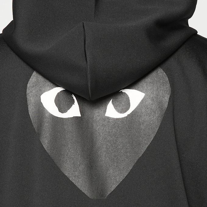 Comme des Garcons Play Play Big Heart Sweatshirt zwart 71597 5