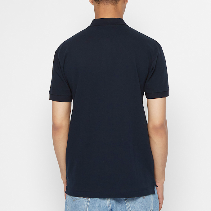 Comme des Garcons Play Play Polo Shirt Red Heart blau 73057 4