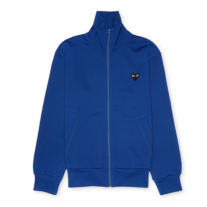 Comme des Garcons Play Play Sweatshirt Big Heart blue 73063 1
