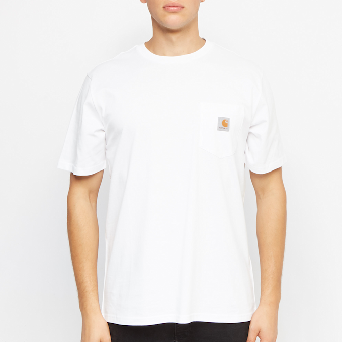 Carhartt WIP S/S Pocket T-Shirt Weiss 73555 2