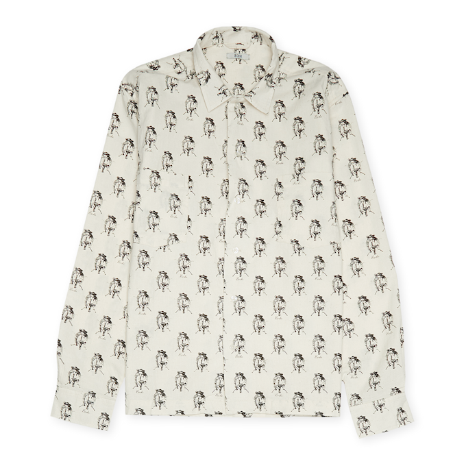 BODE New York Jumping Jockey Shirt white 74089 1