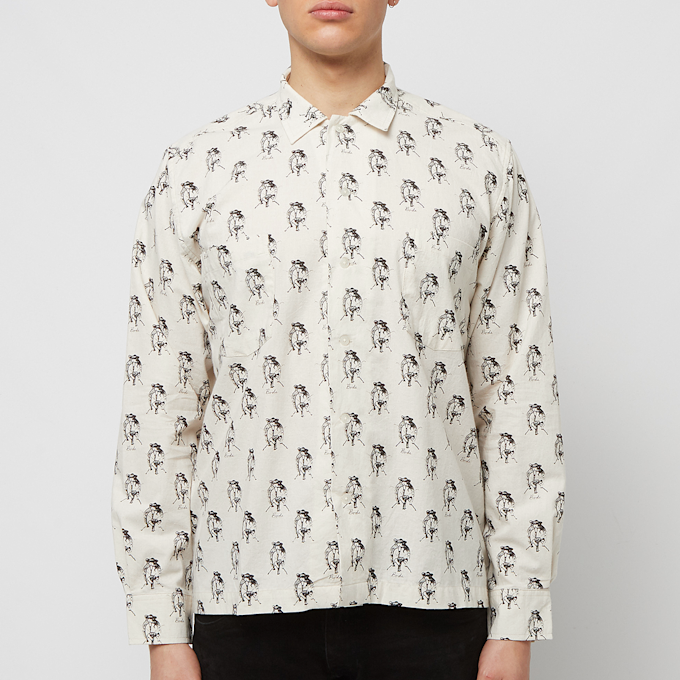 BODE New York Jumping Jockey Shirt white 74089 2