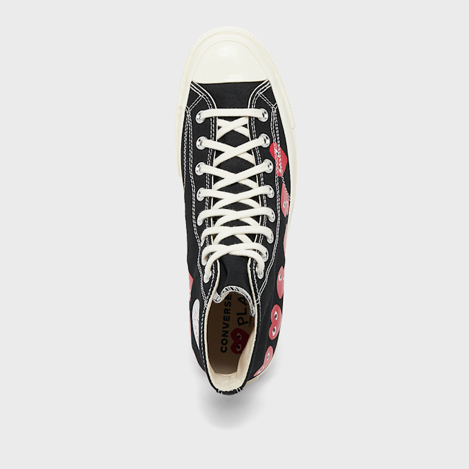 Comme des Garcons Play Multi Heart Chuck Taylor All Star '70 High schwarz 79924 4