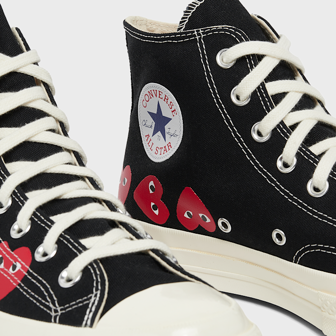 Comme des Garcons Play Multi Heart Chuck Taylor All Star '70 High schwarz 79924 6