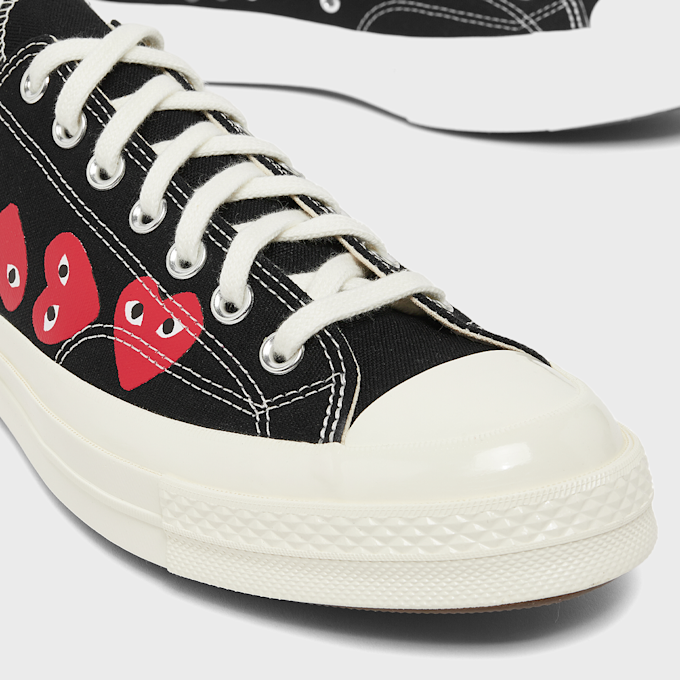 Comme des Garcons Play Multi Heart Chuck Taylor All Star '70 Low black 79927 7