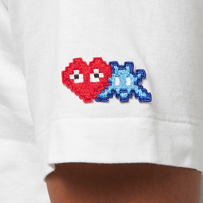 Comme des Garcons Play x The Artist Invader T-Shirt weiß 81355 6