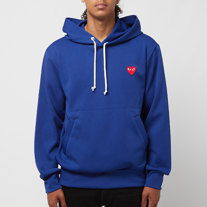 Comme des Garcons Play PlayRed Heart Hooded Sweatshirt blue 81362 2