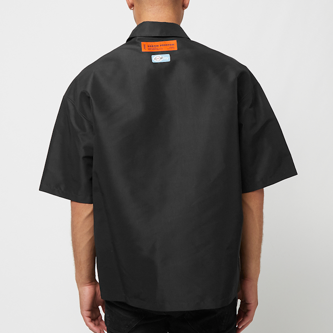 Heron Preston Ex-Ray Nylon Zip Shortsleeve Shirt black 82465 4