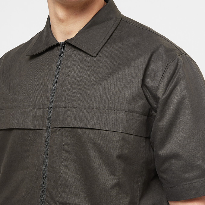 GR10K Solid Shortsleeve Shirt bruin 82991 5