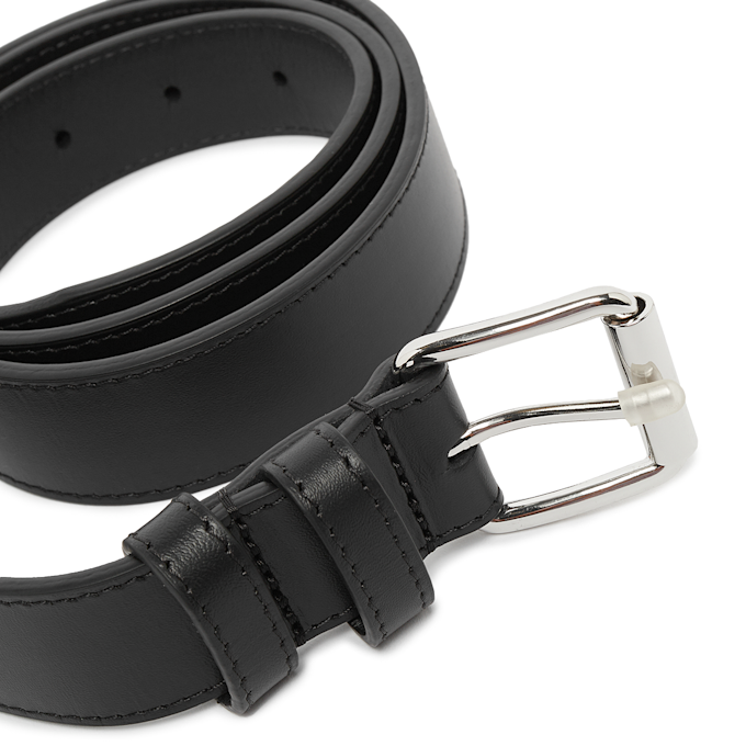 Comme des Garcons Wallet Unisex Belt Schwarz 91535 3