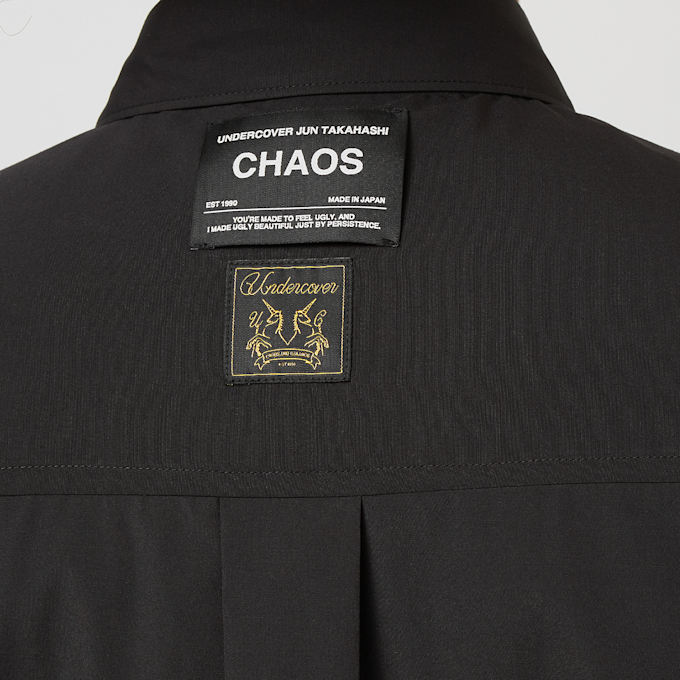 UNDERCOVER Overshirt Blouse schwarz 83506 5