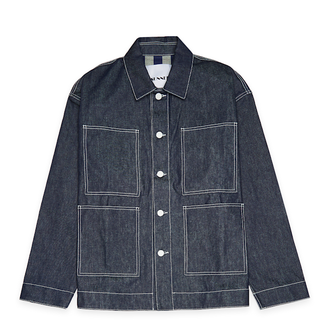 Sunnei Raw Denim Reversible 4 Pockets Jacket blau 83613 1