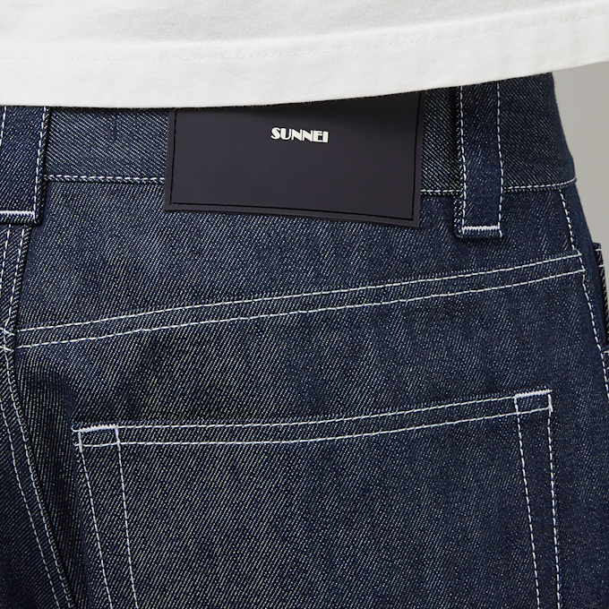 Sunnei Raw Denim Classic Pants blau 83619 6