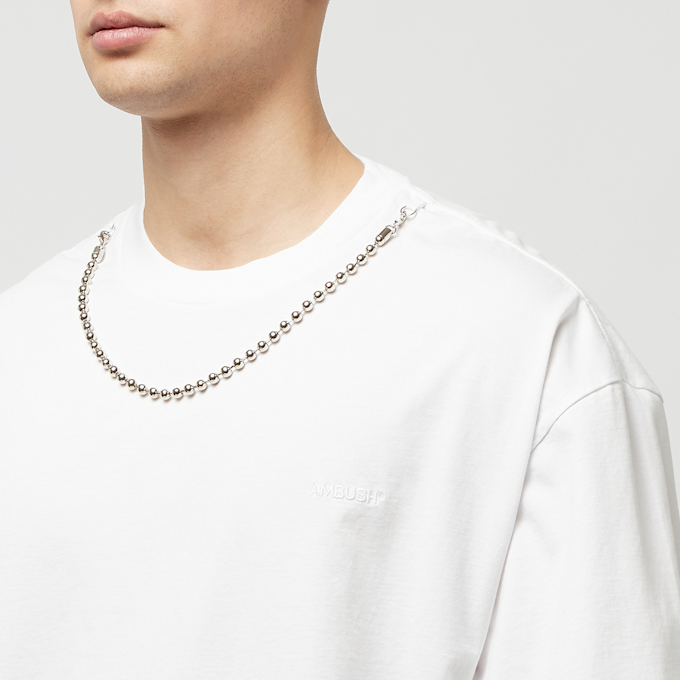 Ambush Ballchain T-Shirt white 84002 5