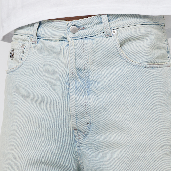 Ambush Rawedge Regular Denim Shorts blauw 84063 5