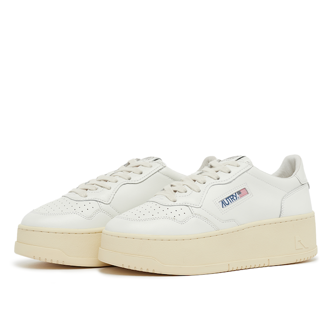 Autry Wmns Medalist Platform weiß 84220 1