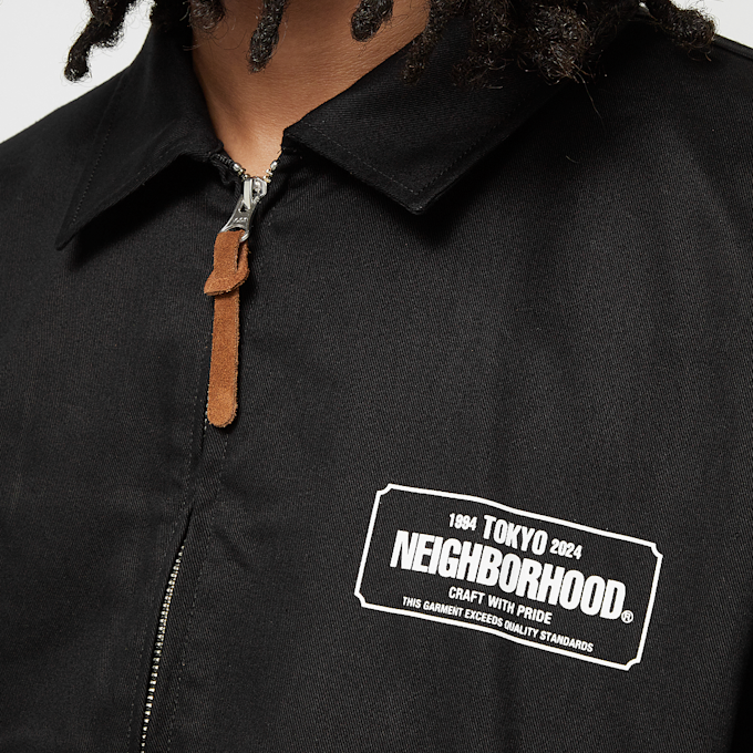 Neighborhood Zip Work Jacket Schwarz 89974 6